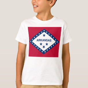 T-shirt Drapeau d'État de l'Arkansas