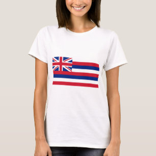 T-shirt Drapeau d'état d'Hawaï