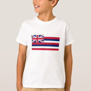 T-shirt Drapeau d'État d'Hawaii