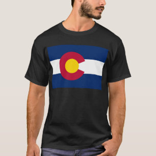 T-shirt Drapeau d'état du Colorado