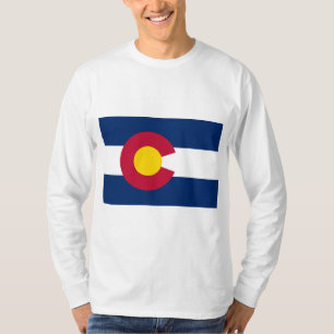 T-shirt Drapeau d'Etat du Colorado