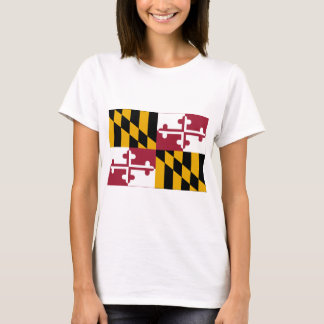 T-shirt Drapeau d'état du Maryland