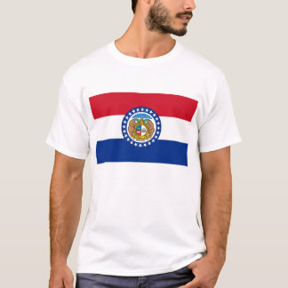 T-shirt Drapeau d'état du Missouri