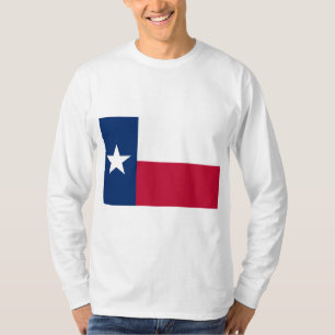 T-shirt Drapeau d'État texan (Texas)