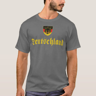 T-shirt Drapeau Deutschland allemand J'aime de l'Allemagne