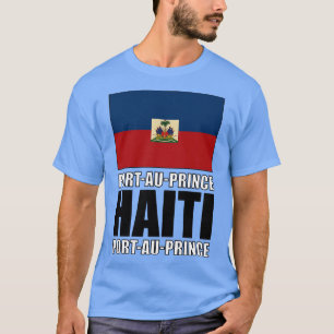 T-shirt Drapeau d'Haïti