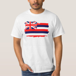 T-shirt Drapeau d'HAWAÏ
