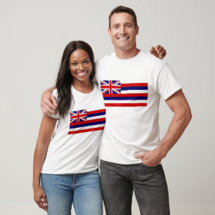 T-shirt Drapeau d'Hawaï, Drapeau d'Hawaï