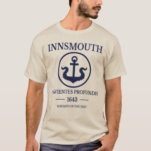T-shirt Drapeau d'Innsmouth - Servientes Profundis Est. 16