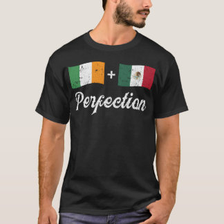T-shirt Drapeau d'Irlande de perfection Mayo 5 cinq de may