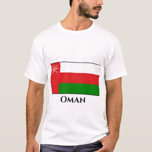 T-shirt Drapeau d'Oman
