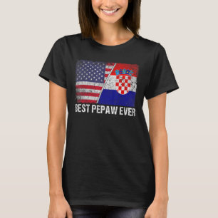 T-shirt Drapeau Drapeau Patriotique Papa Da