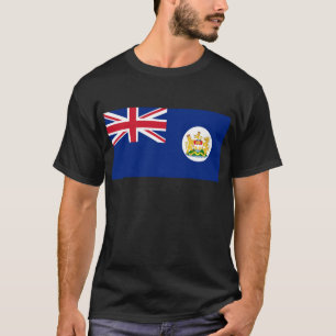 T-shirt Drapeau du 英屬香港 de Hong Kong (1959 - 1997)
