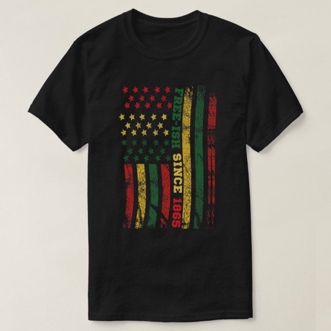 T-shirt Drapeau du 18 juin 1865 (Design devant)