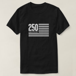 T-shirt Drapeau du 250e anniversaire