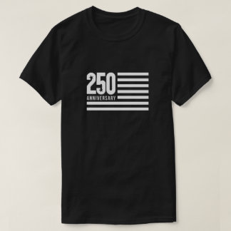 T-shirt Drapeau du 250e anniversaire