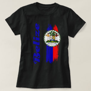 T-shirt Drapeau du Belize