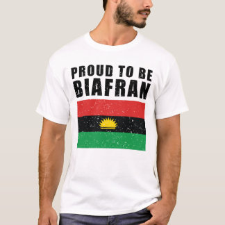 T-shirt drapeau du biafra - fier d'être le biafra - biafra