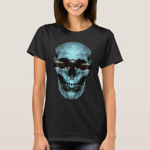 T-shirt Drapeau du Botswana Crâne Batswana Racines Fier Pa