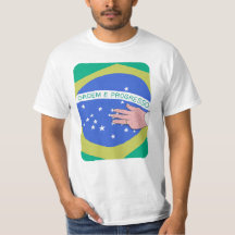 Drapeau du Brésil et main de Lula - Brésilien patr