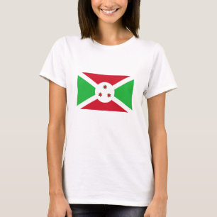 T-shirt Drapeau du Burundi patriotique