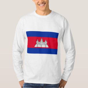 T-shirt Drapeau du Cambodge