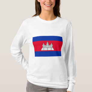 T-shirt Drapeau du Cambodge