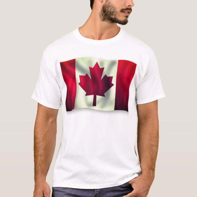 T-shirt Drapeau du Canada (Devant)
