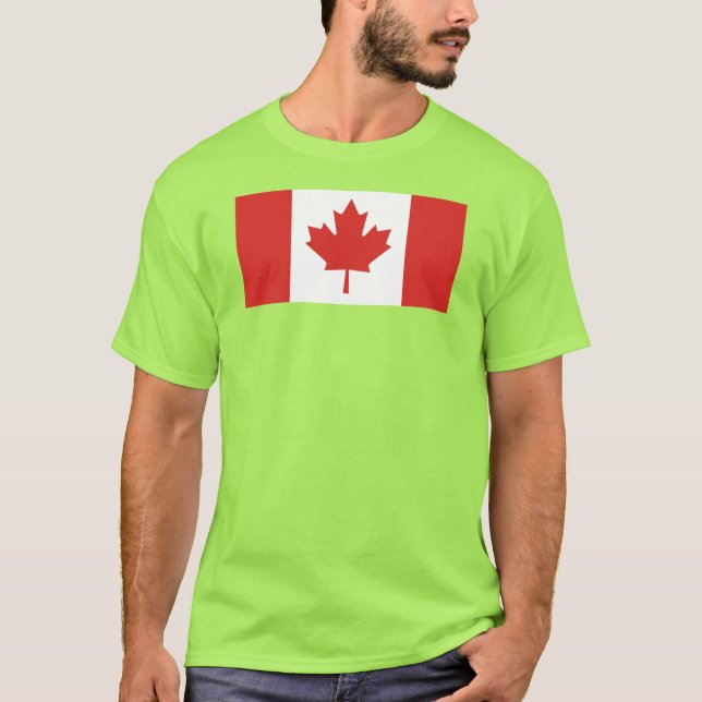 T-shirt Drapeau du Canada (Devant)