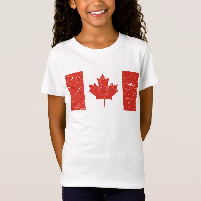 T-Shirt Drapeau du Canada (Devant)