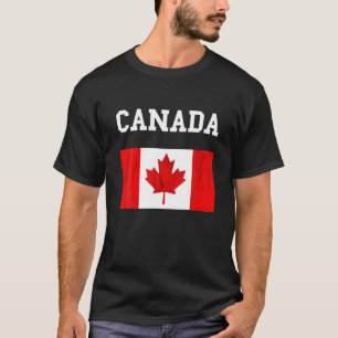 T-shirt Drapeau du Canada Drapeau canadien Racines de l'ér