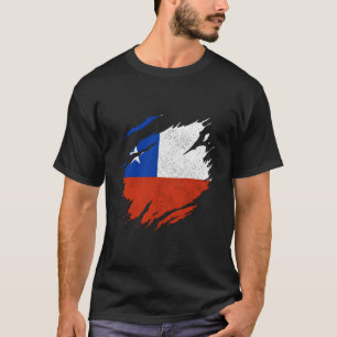 T-shirt Drapeau du Chili Fierté Chilienne Chili