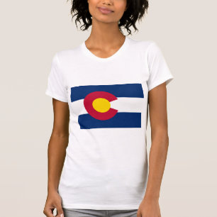T-shirt Drapeau du Colorado