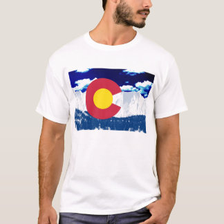 T-shirt Drapeau du Colorado