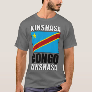 T-shirt Drapeau du Congo