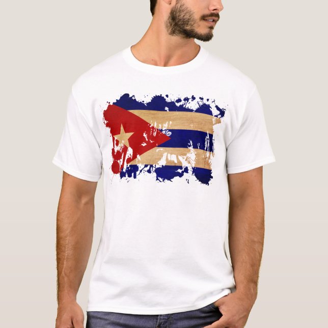 T-shirt Drapeau du Cuba (Devant)