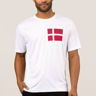 T-shirt Drapeau du Danemark