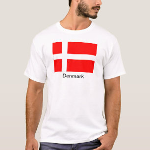 T-shirt Drapeau du Danemark