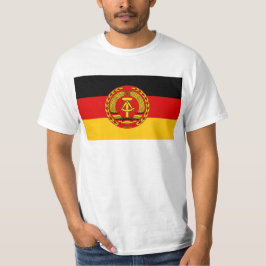 T-shirt Drapeau du der RDA (RDA) de l'Allemagne de l'Est -