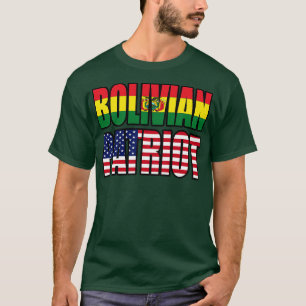 T-shirt Drapeau du drapeau de la fierté patriotique bolivi