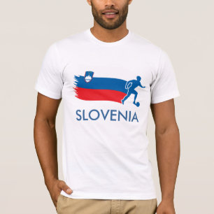 T-shirt Drapeau du football de la Slovénie