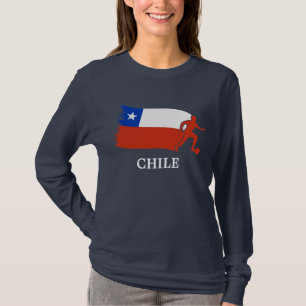 T-shirt Drapeau du football du Chili