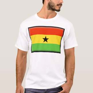 T-shirt Drapeau du Ghana