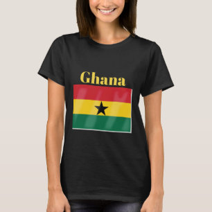 T-shirt Drapeau du Ghana