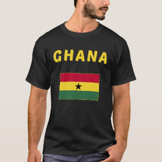 T-shirt Drapeau du Ghana souvenir Ghanéens