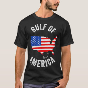 T-shirt Drapeau Du Golfe Des États-Unis D'Amérique Drôle G