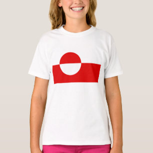 T-shirt Drapeau du Groenland