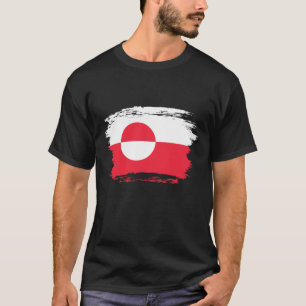 T-shirt Drapeau du Groenland