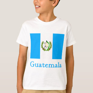 T-shirt Drapeau du Guatemala