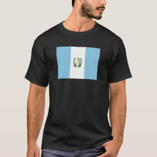 T-shirt Drapeau du Guatemala Chapin Quetzal Antigua Tikal